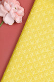 Yellow Munga silk  Fabric