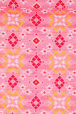 Pink Patola Silk Fabric